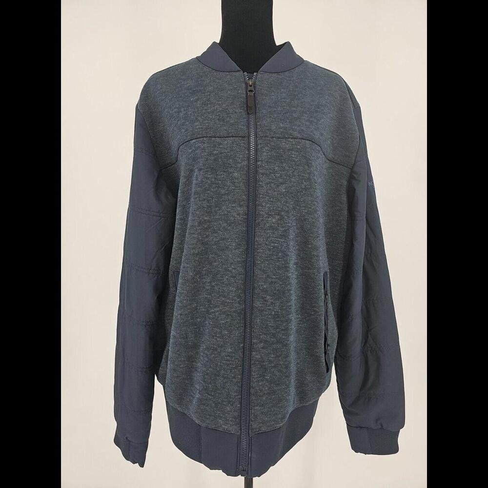 Men's The North Face Jacket Size L Blue Collar Less Full Zip